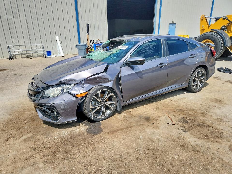 HONDA CIVIC 2018 with VIN 2HGFC1E53JH701514 - Photo from auction
