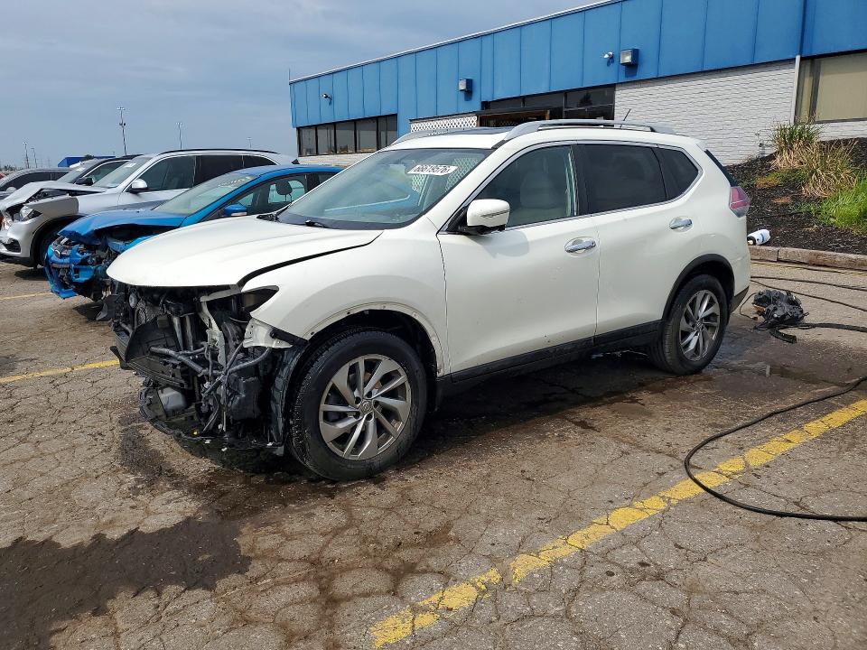 NISSAN ROGUE 2015 with VIN 5N1AT2MV8FC760595 - Photo from auction