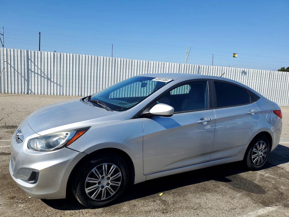 HYUNDAI ACCENT 2012 with VIN KMHCT4AE4CU242580 - Photo from auction
