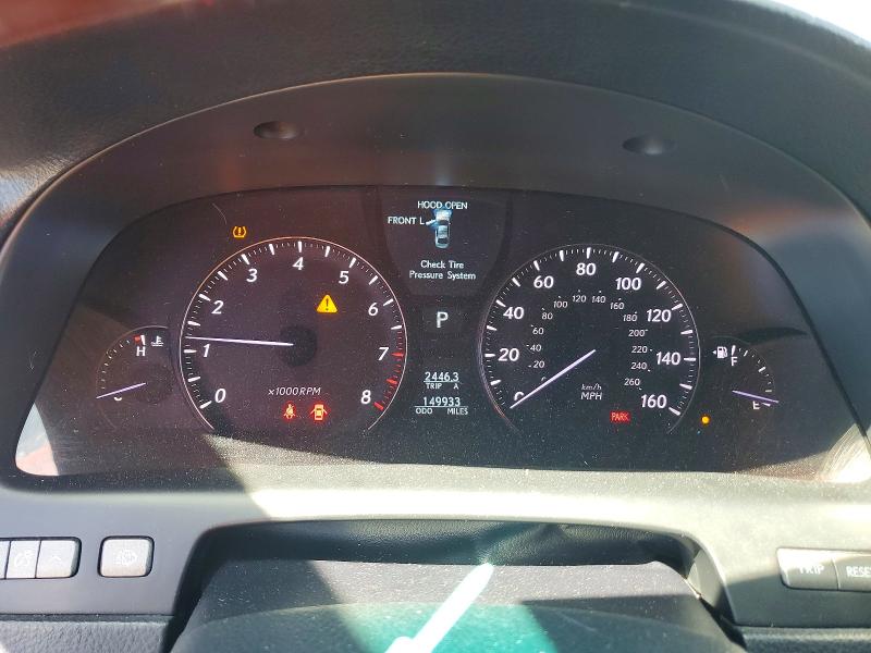 Photo 9 from auction – 2007 LEXUS LS with VIN JTHGL46F175012744