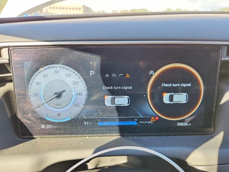 Photo 9 from auction – 2024 HYUNDAI TUCSON with VIN 5NMJECDE4RH434027