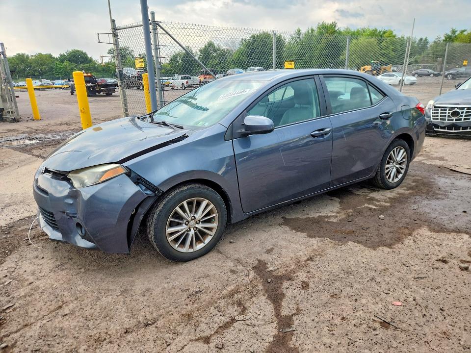 TOYOTA COROLLA 2014 with VIN 2T1BURHE2EC102821 - Photo from auction