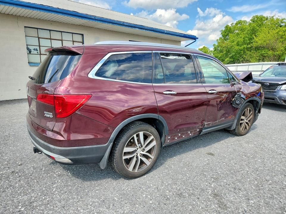 Photo 3 from auction – 2016 HONDA PILOT with VIN 5FNYF6H98GB043746