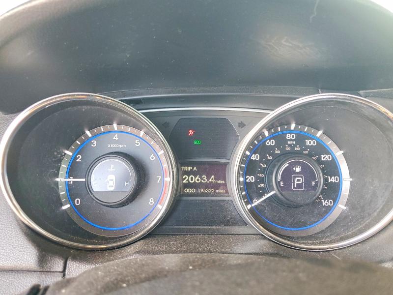 Photo 9 from auction – 2013 HYUNDAI SONATA with VIN 5NPEC4AC0DH591128