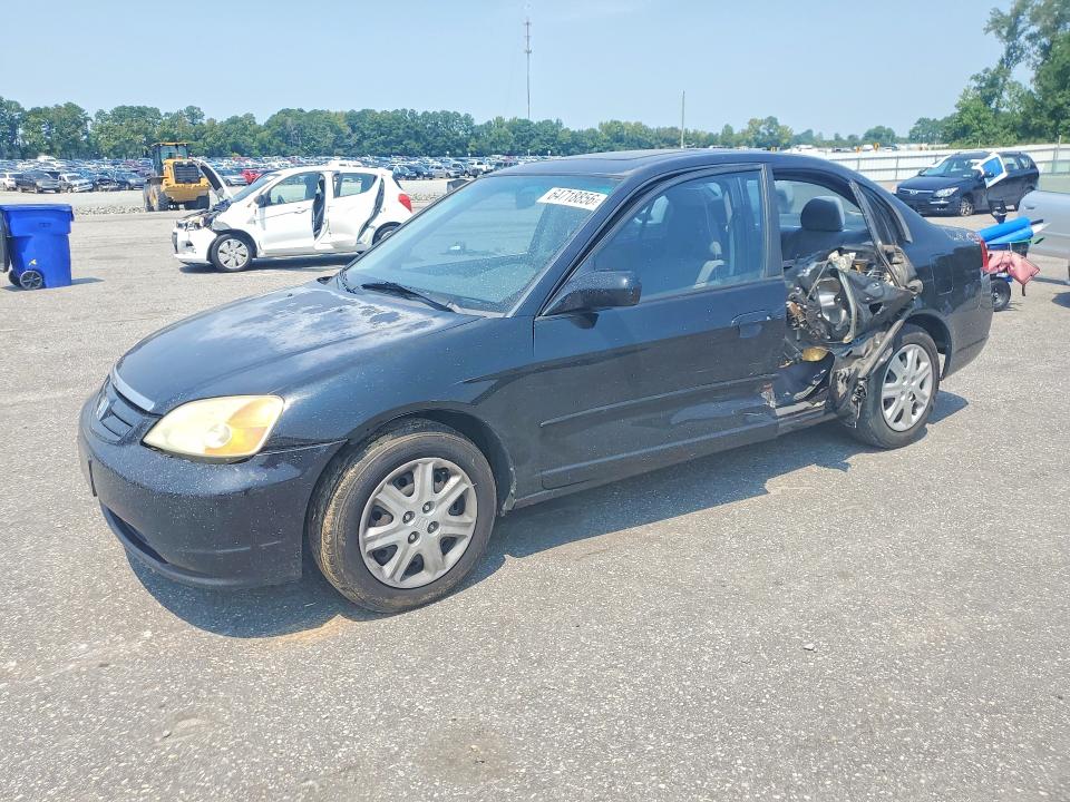Photo 1 from auction – 2003 HONDA CIVIC with VIN 2HGES26853H592053