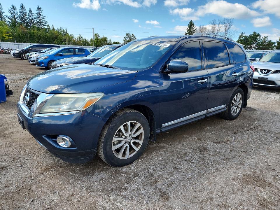 NISSAN PATHFINDER 2015 with VIN 5N1AR2MM7FC648876 - Photo from auction