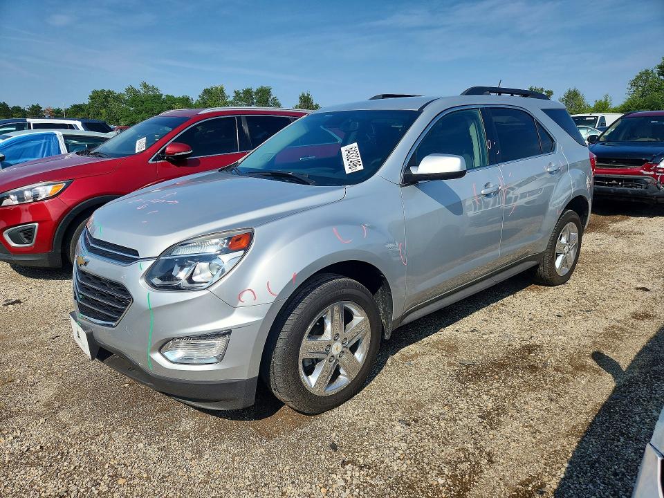 CHEVROLET EQUINOX 2016 with VIN 2GNFLFEK0G6332740 - Photo from auction