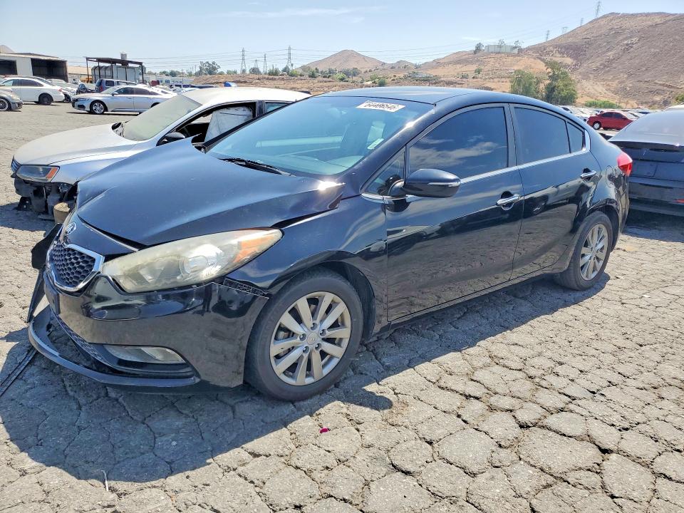 KIA FORTE 2014 with VIN KNAFX4A81E5198077 - Photo from auction