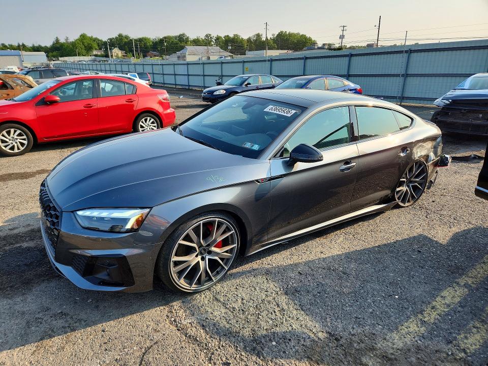 AUDI A5 2025 with VIN WAUFACF50SA016544 - Photo from auction