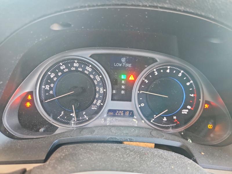 Photo 9 from auction – 2009 LEXUS IS 250 with VIN JTHBK262095101464