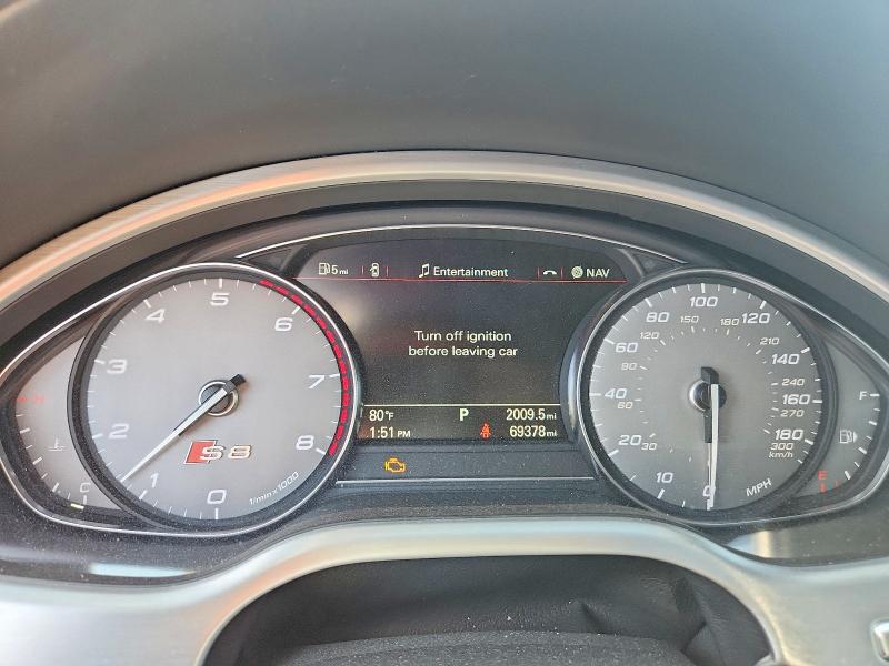 Photo 9 from auction – 2016 AUDI S8 with VIN WUAJ5AFD1GN900251