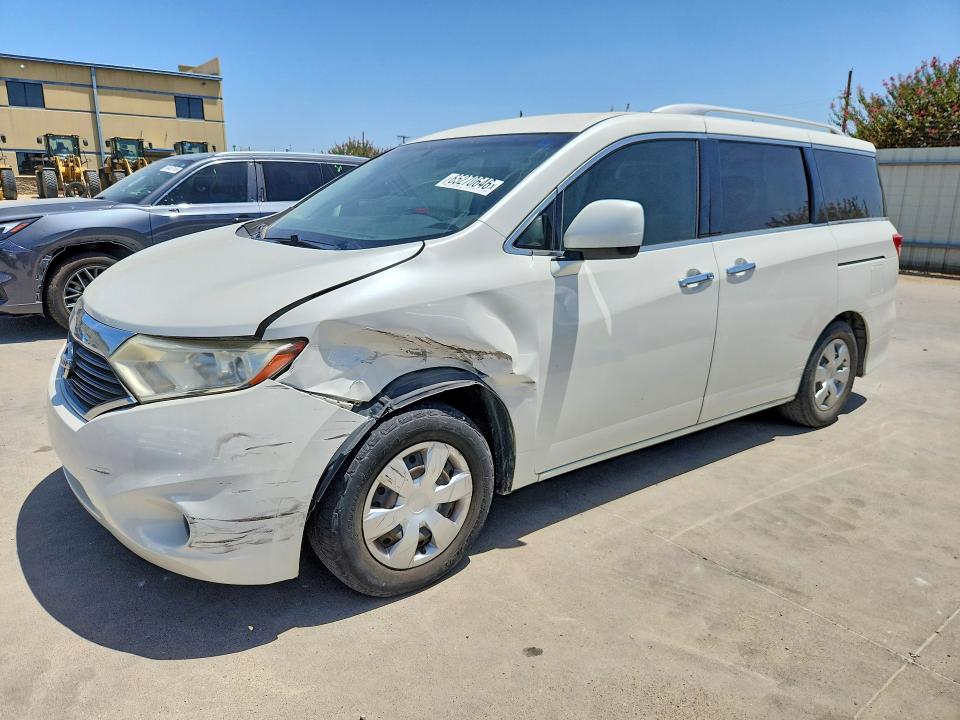 NISSAN QUEST 2012 with VIN JN8AE2KP4C9039304 - Photo from auction