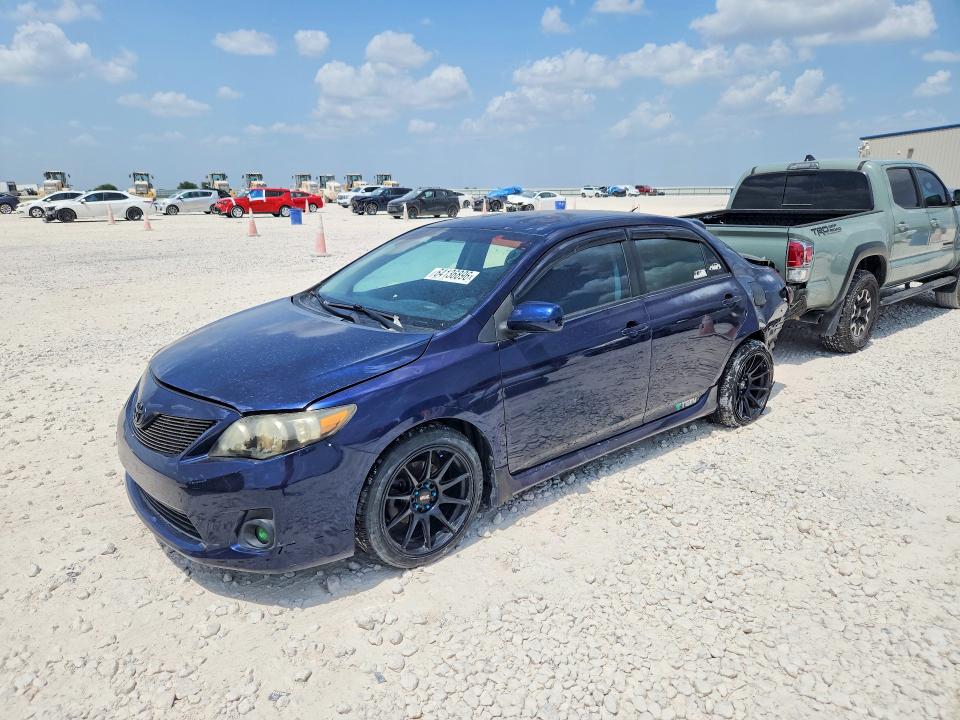 TOYOTA COROLLA 2011 with VIN 2T1BU4EE3BC596092 - Photo from auction