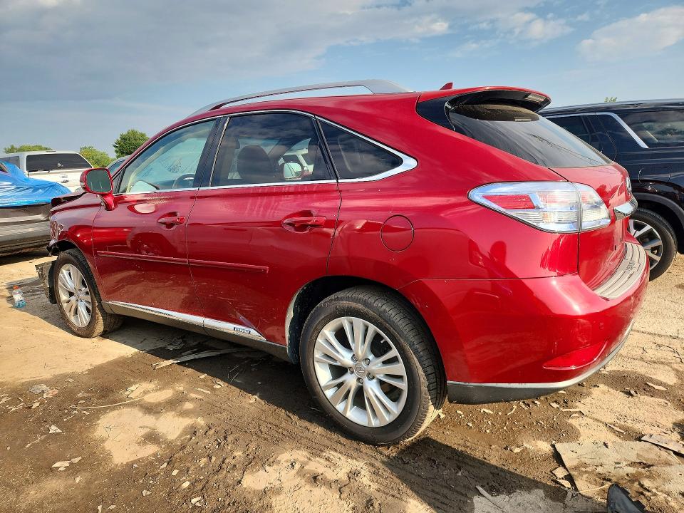Photo 2 from auction – 2012 LEXUS RX with VIN JTJBC1BA9C2429686