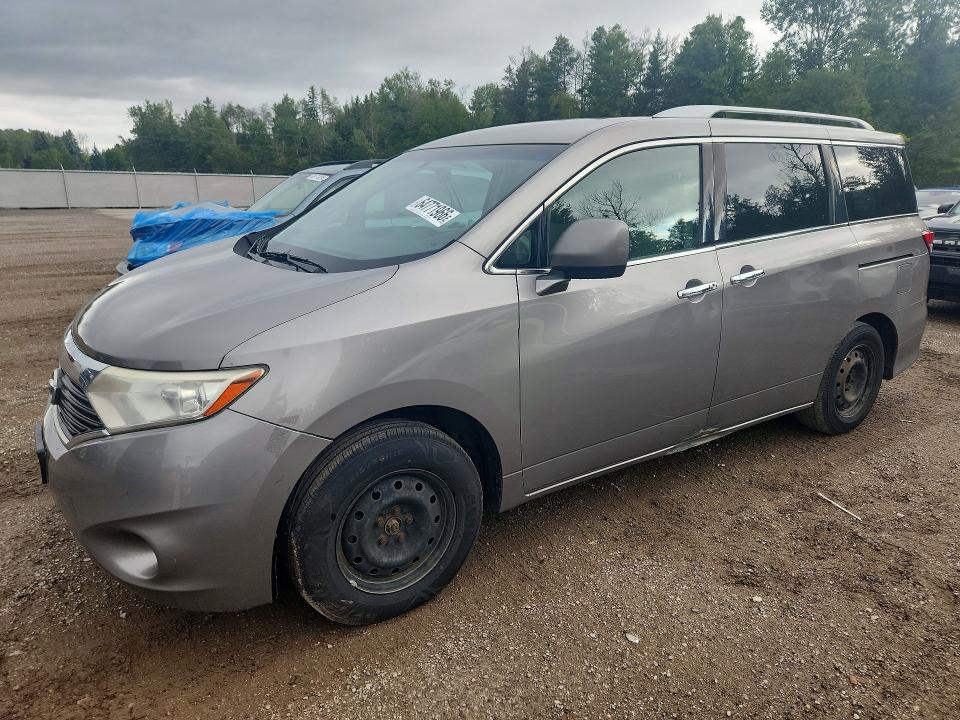NISSAN QUEST 2011 with VIN JN8AE2KP8B9000522 - Photo from auction