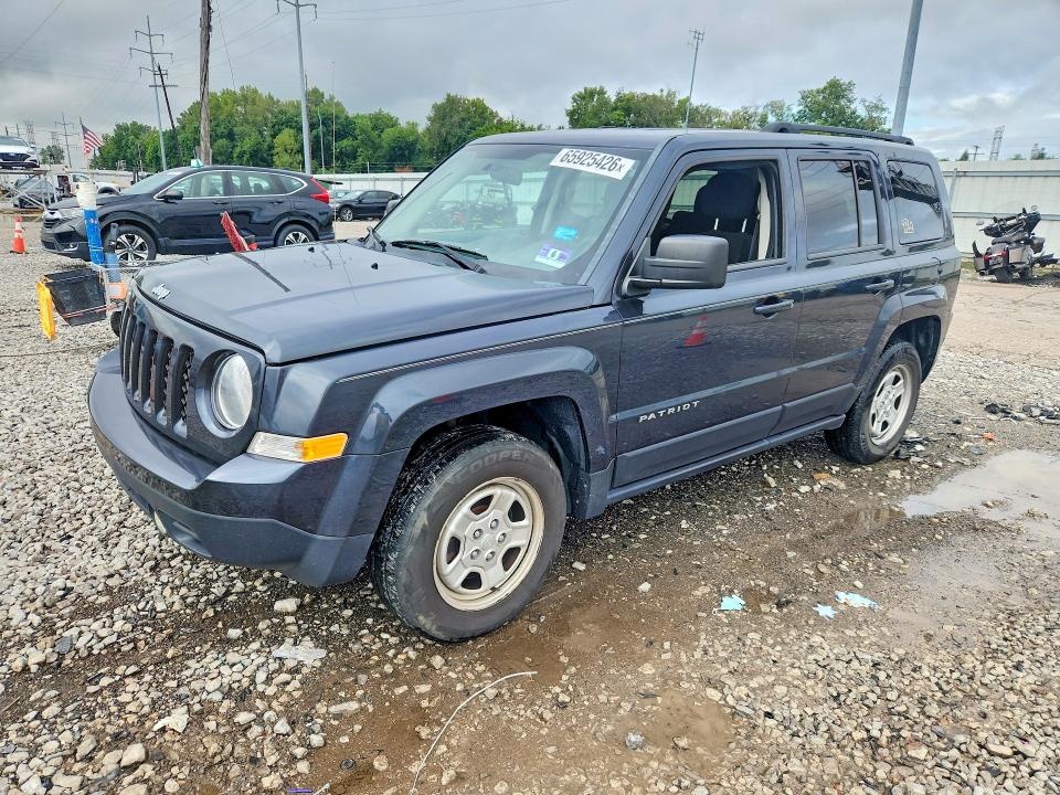 2015 JEEP PATRIOT - Търг №65925426