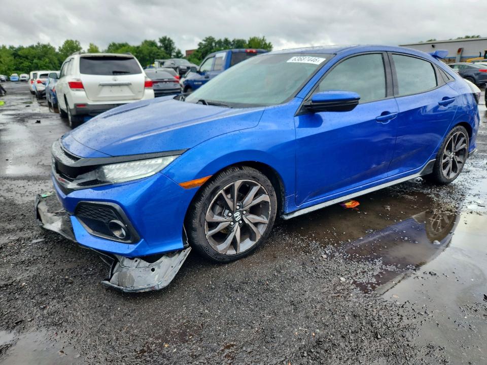 Photo 1 from auction – 2017 HONDA CIVIC with VIN SHHFK7H91HU415890