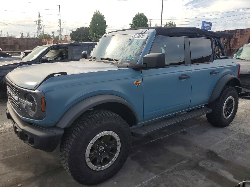FORD BRONCO 2022 with VIN 1FMEE5DH3NLA84840 - Photo from auction