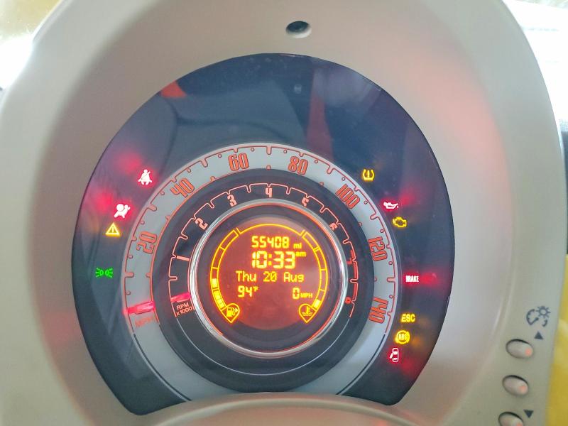 Photo 9 from auction – 2013 FIAT 500 with VIN 3C3CFFAR1DT554513