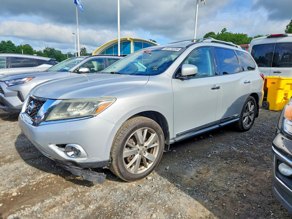 NISSAN PATHFINDER 2014 with VIN 5N1AR2MM3EC735771 - Photo from auction