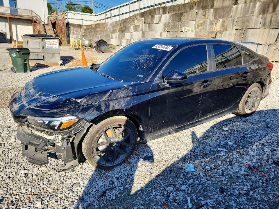 Photo 1 from auction – 2024 HONDA CIVIC with VIN 2HGFE2F57RH553281