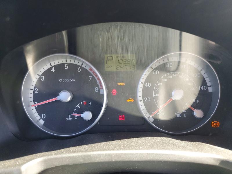 Photo 9 from auction – 2008 HYUNDAI ACCENT with VIN KMHCN46C08U217832