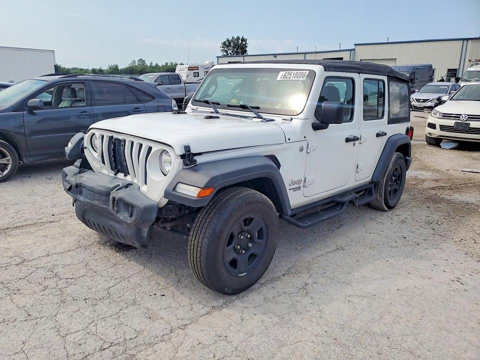 JEEP WRANGLER UNLIMITED 2018 с VIN 1C4HJXDN8JW329526 - Снимка от търг