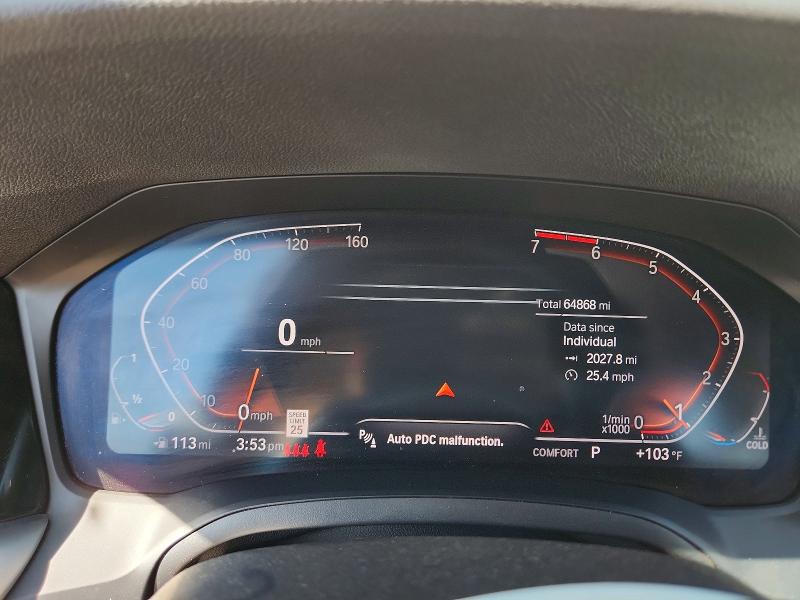 Photo 9 from auction – 2020 BMW 330I with VIN 3MW5R1J03L8B32855