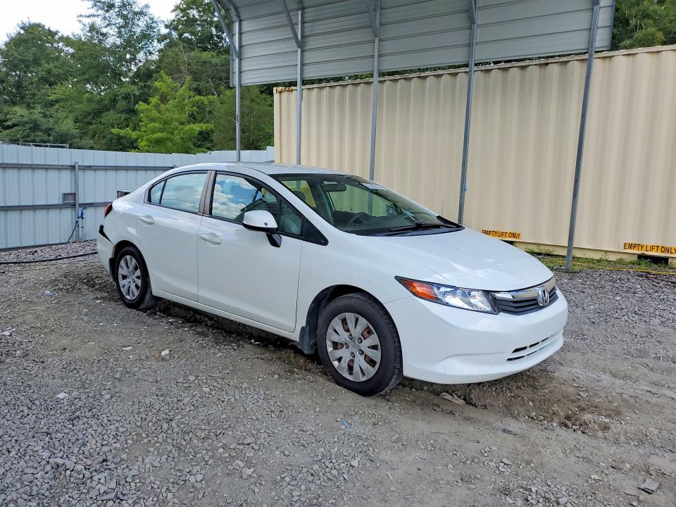 Photo 4 from auction – 2012 HONDA CIVIC with VIN 2HGFB2F55CH317082