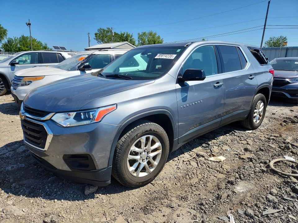 CHEVROLET TRAVERSE 2019 with VIN 1GNERFKW8KJ283123 - Photo from auction