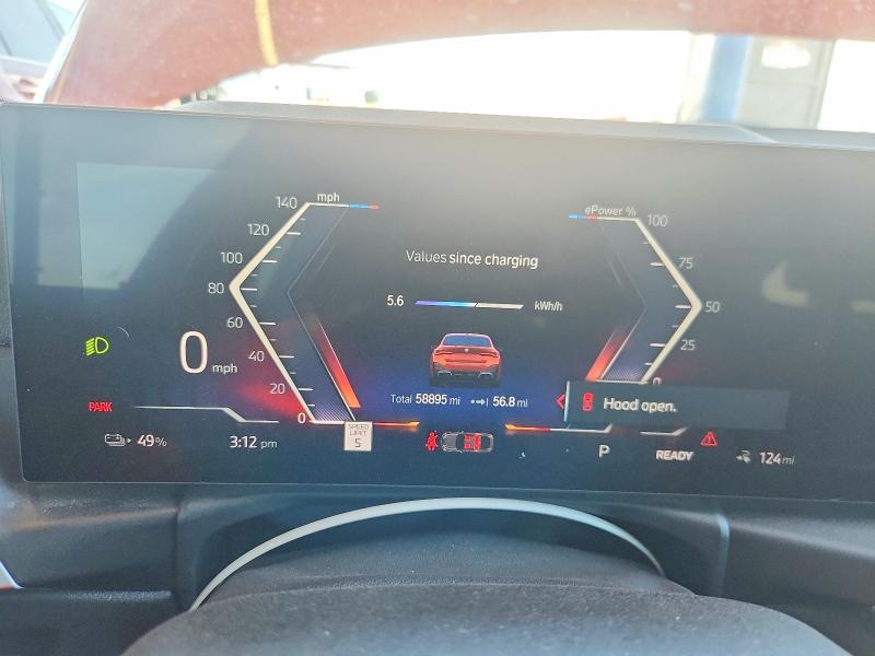 Снимка 9 от търг – 2023 BMW I4 с VIN WBY73AW08PFN43430