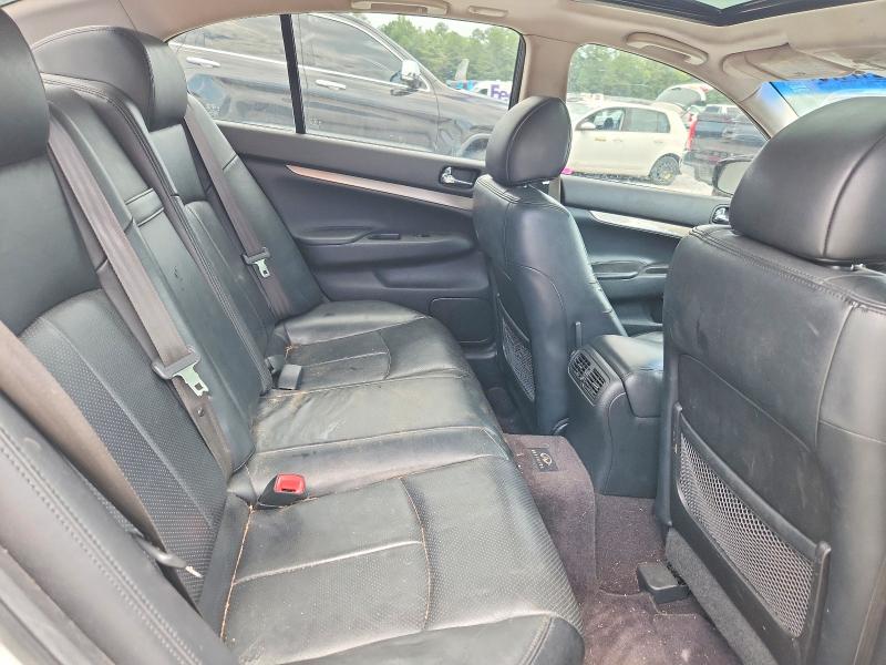 Photo 10 from auction – 2012 INFINITI G37 SEDAN with VIN JN1CV6AP1CM628419