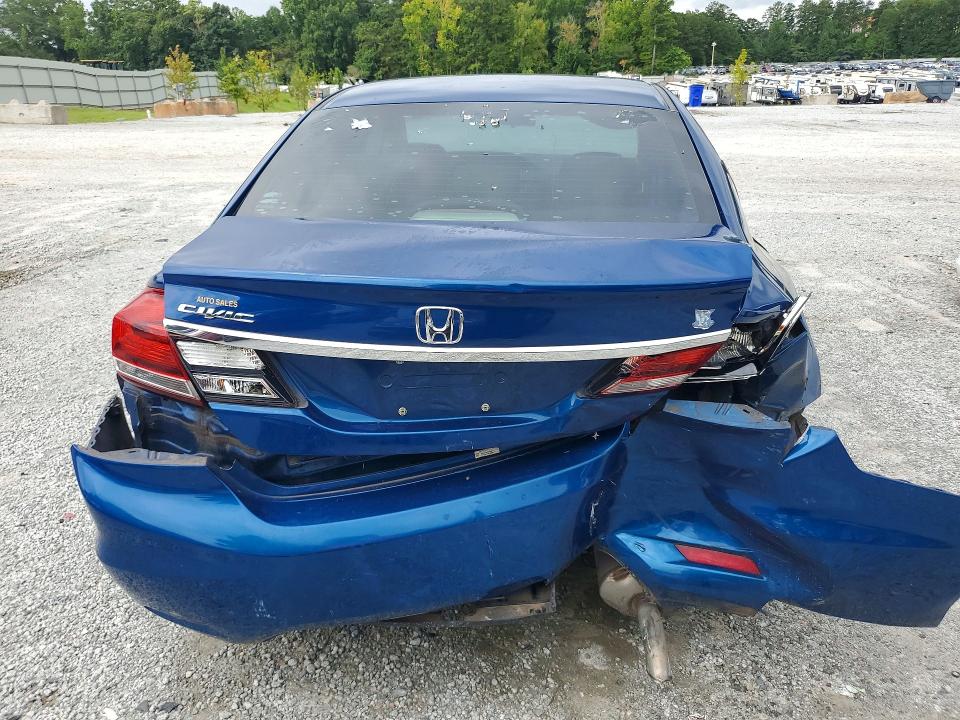 Photo 6 from auction – 2013 HONDA CIVIC with VIN 19XFB2F81DE054871