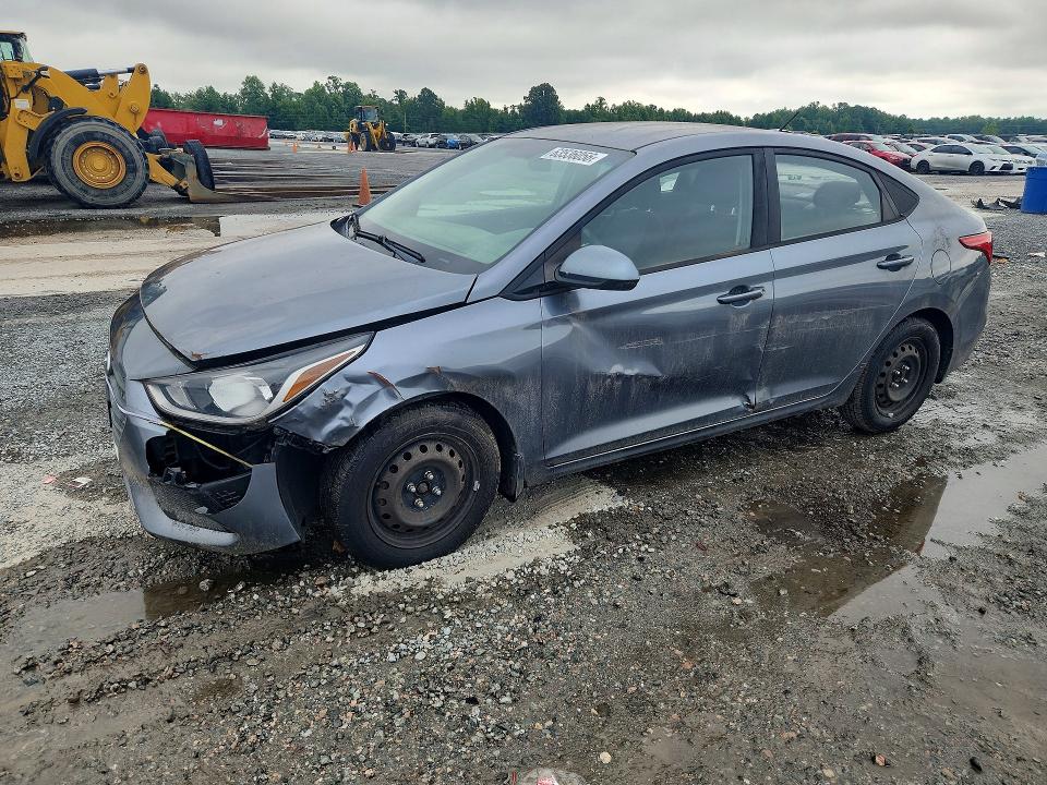 HYUNDAI ACCENT 2018 with VIN 3KPC24A36JE033343 - Photo from auction