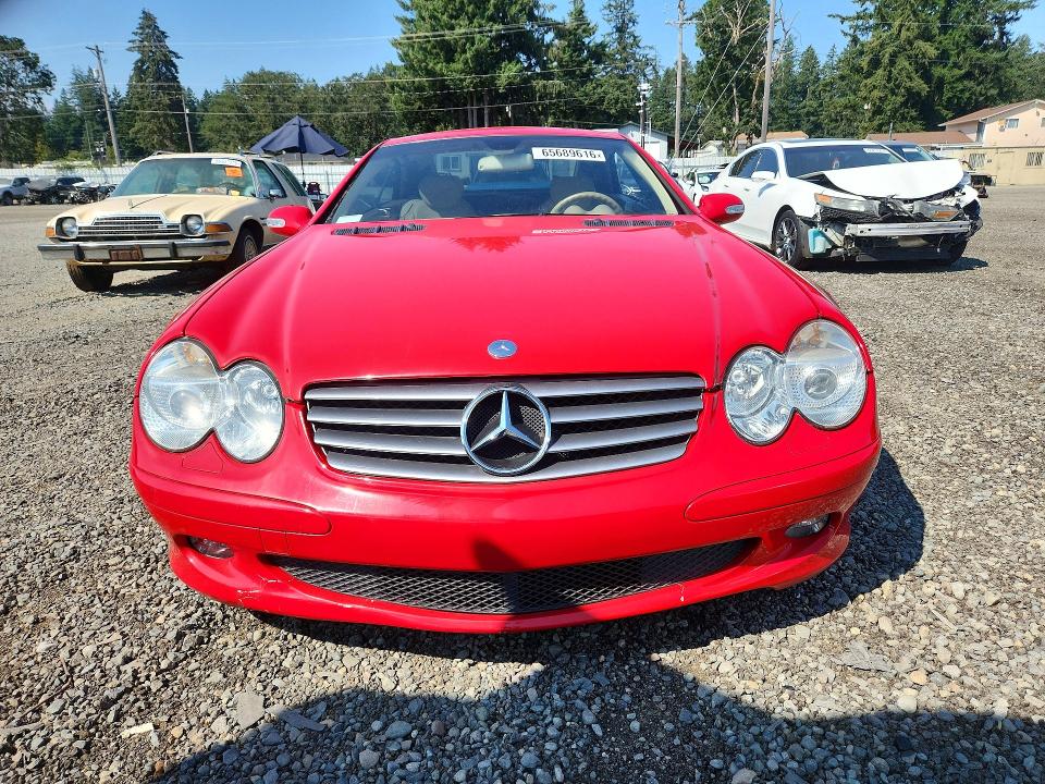 Photo 5 from auction – 2003 MERCEDES-BENZ SL with VIN WDBSK75FX3F050560