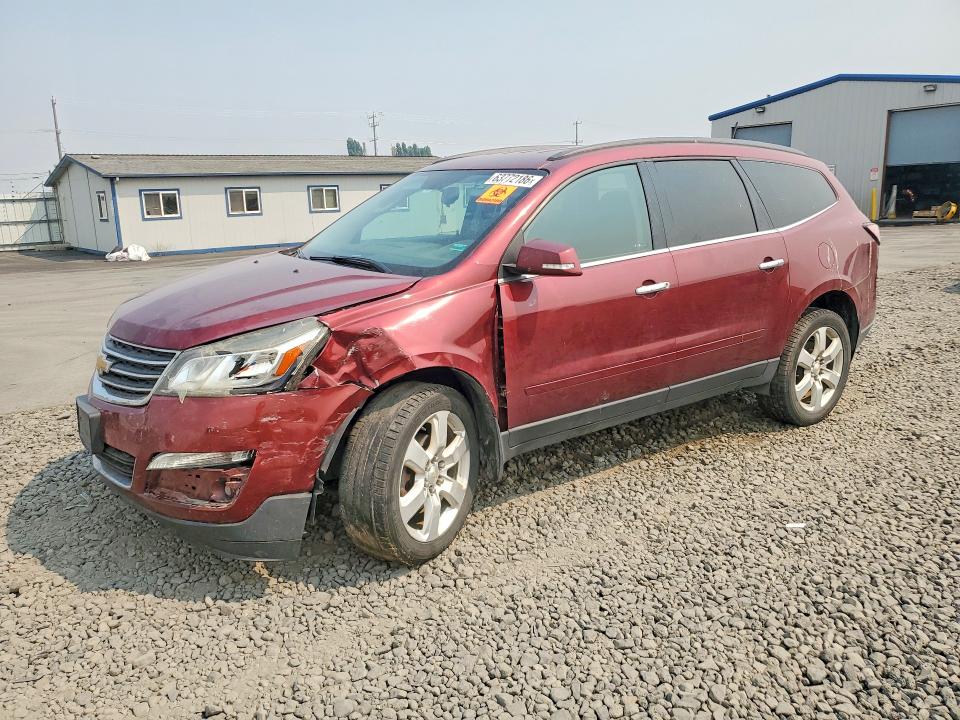 CHEVROLET TRAVERSE 2017 with VIN 1GNKRGKD4HJ223338 - Photo from auction