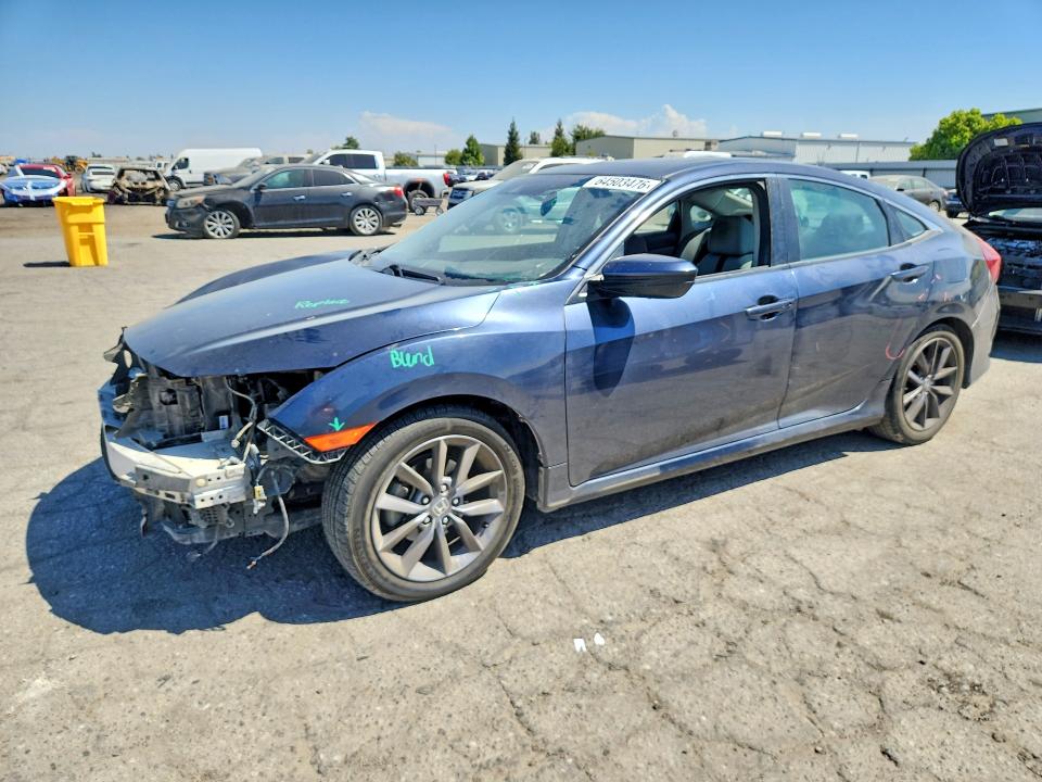 HONDA CIVIC 2019 with VIN 19XFC1F37KE204393 - Photo from auction