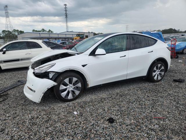 TESLA MODEL Y 2022 with VIN 7SAYGDEE1NF436961 - Photo from auction