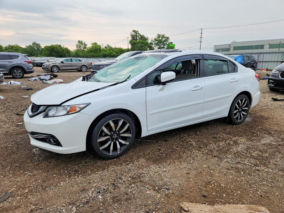 HONDA CIVIC 2015 with VIN 19XFB2F95FE002851 - Photo from auction