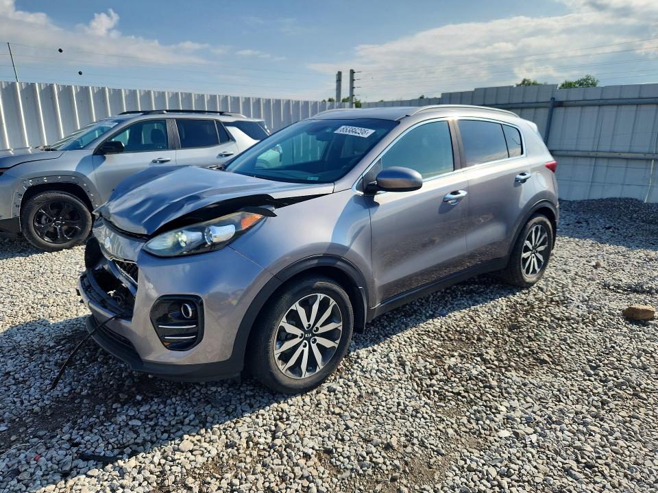 KIA SPORTAGE 2017 with VIN KNDPN3AC3H7235697 - Photo from auction