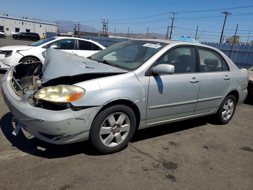 TOYOTA COROLLA 2003 with VIN 1NXBR38EX3Z110384 - Photo from auction