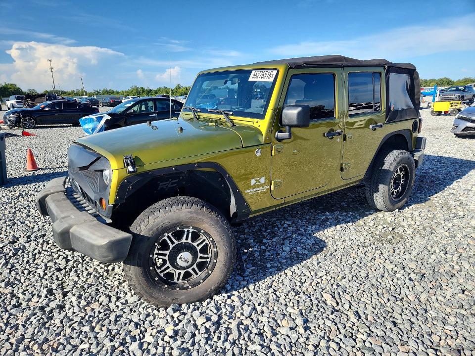 JEEP WRANGLER 2007 with VIN 1J4GA39107L203336 - Photo from auction