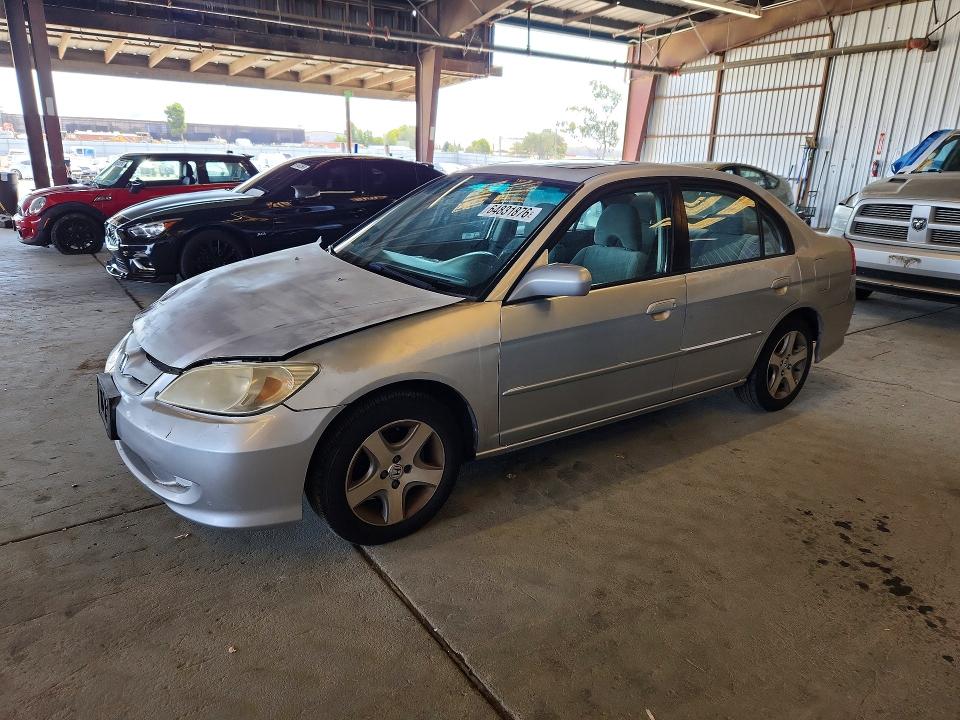 HONDA CIVIC 2004 with VIN 2HGES26734H530773 - Photo from auction
