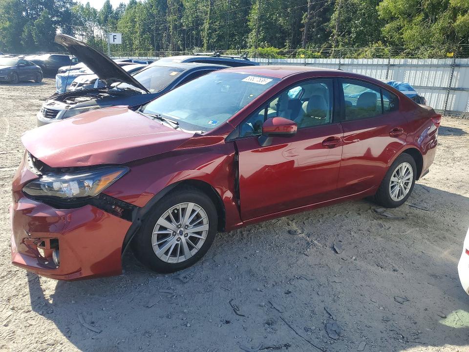 SUBARU IMPREZA 2017 with VIN 4S3GKAD66H3606586 - Photo from auction