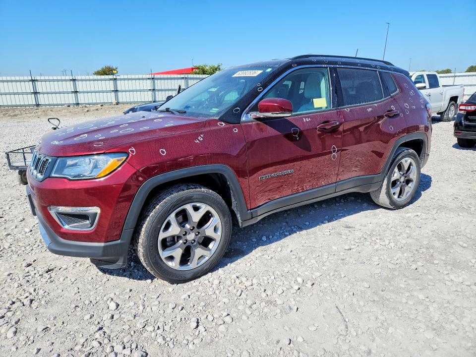 Zdjęcie 1 z aukcji – 2020 JEEP COMPASS z VIN 3C4NJDCB5LT221690