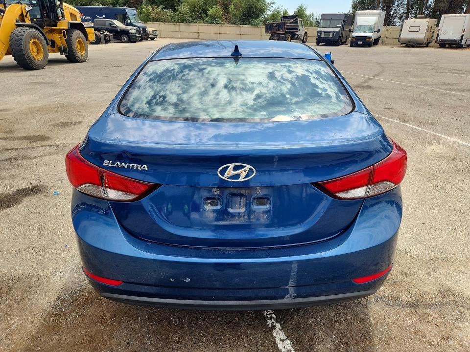 Photo 6 from auction – 2015 HYUNDAI ELANTRA with VIN KMHDH4AE7FU303754