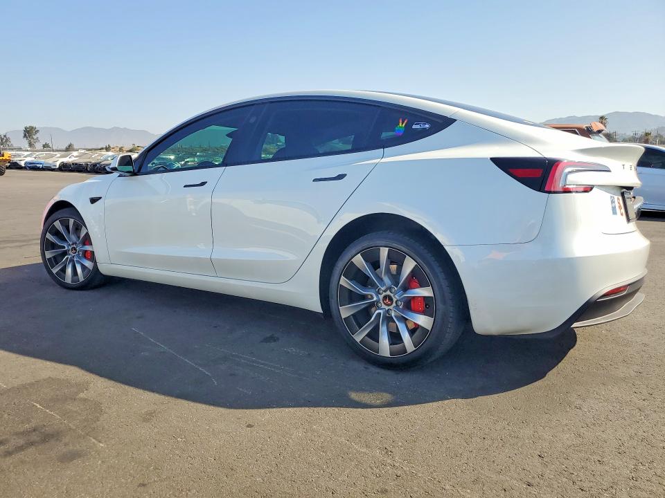 Photo 2 from auction – 2024 TESLA MODEL 3 with VIN 5YJ3E1EBXRF735050