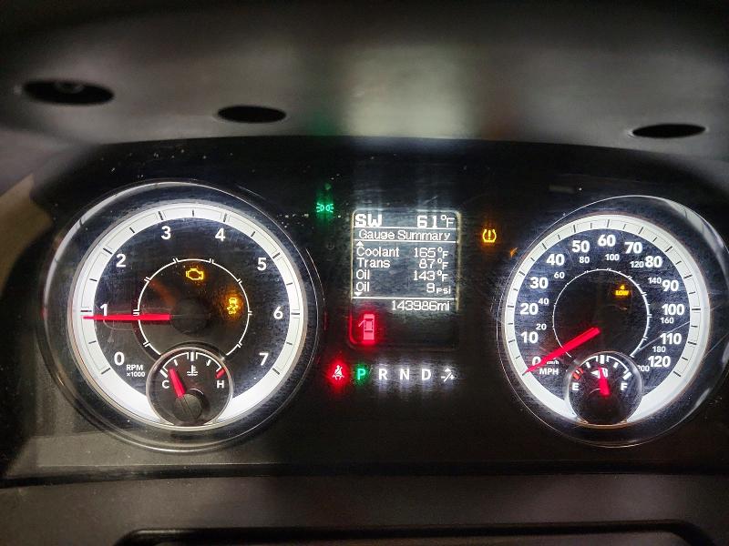 Photo 9 from auction – 2018 RAM 1500 with VIN 1C6RR7LT7JS147473