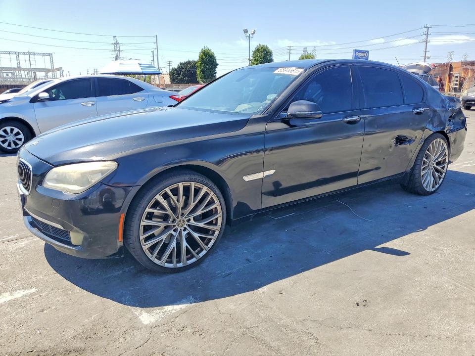 BMW 740 2013 with VIN WBAYA6C54DC995183 - Photo from auction