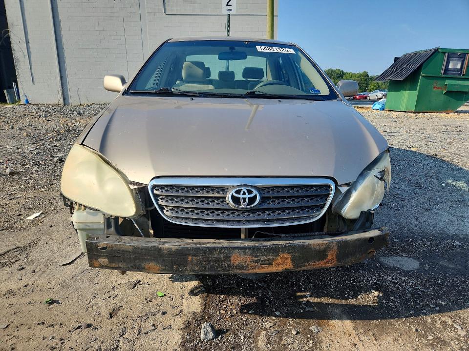 Photo 5 from auction – 2005 TOYOTA COROLLA with VIN 2T1BR32E55C352495